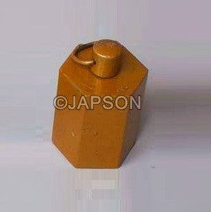 Masses (Weights), Hexagonal, Brass Masses (Weights), Hexagonal, Brass